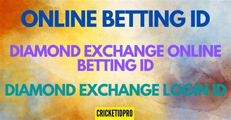 Diamond Exchange Master Betting ID & Login with .